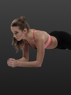 How to perform a plank