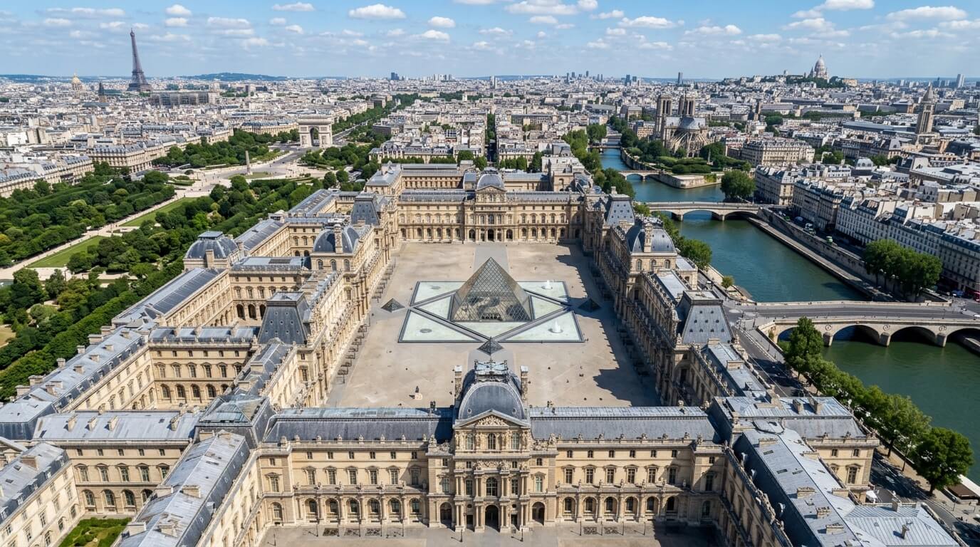 The Magnificent Design of the Louvre Museum