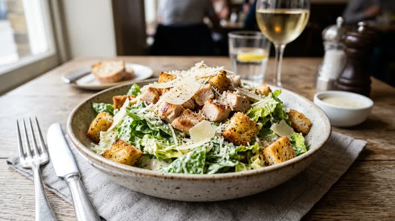 Caesar Salad with Chicken