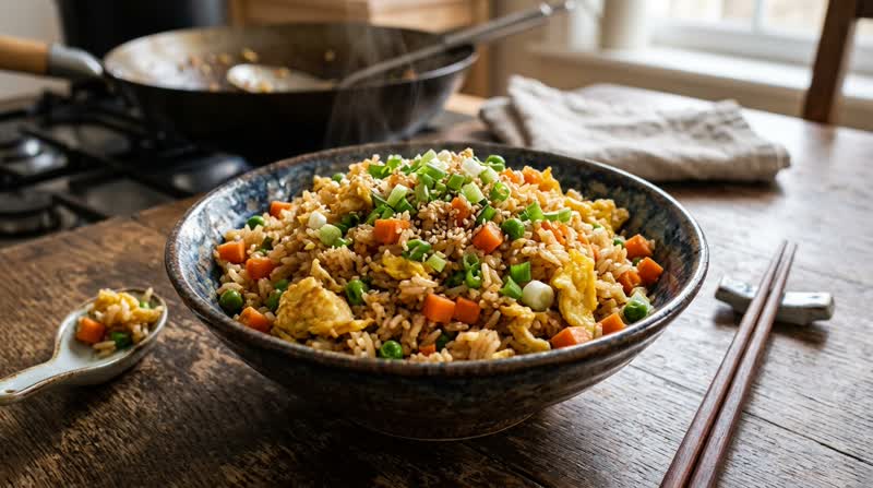 Chinese Egg Fried Rice