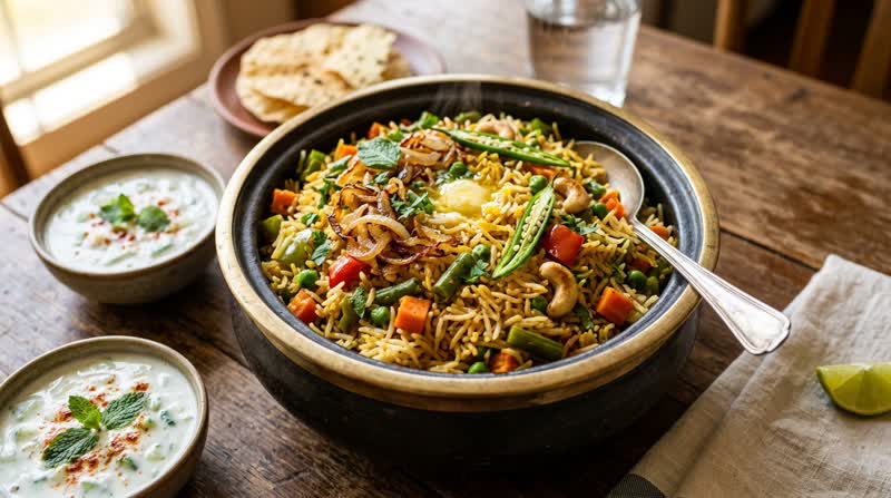 Vegetable Biryani