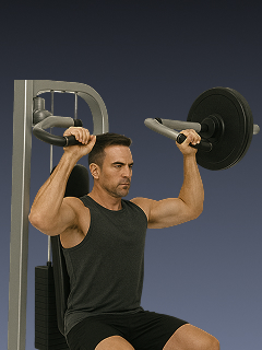 Sholder Press Machine - Build Powerful Shoulders!