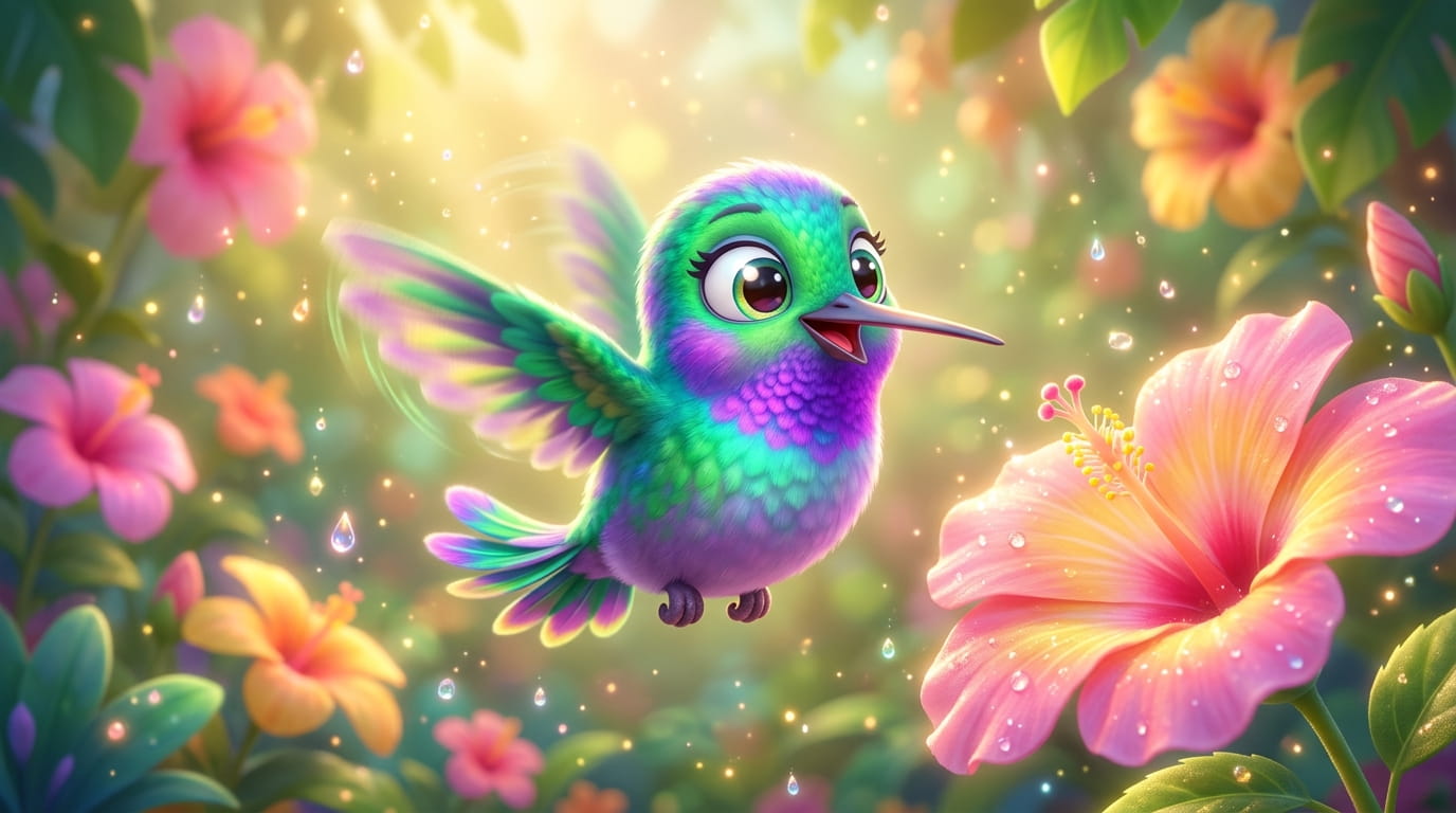 Pico the Hummingbird - The Tiny Bird with Super Speed